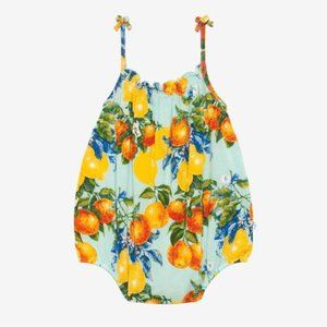 POSH PEANUT NWT Lucia Bubble Romper 3-6M